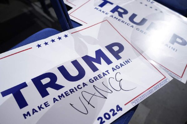 Donald Trump y el senador Vance representarán al partido Republicano en las elecciones de EU