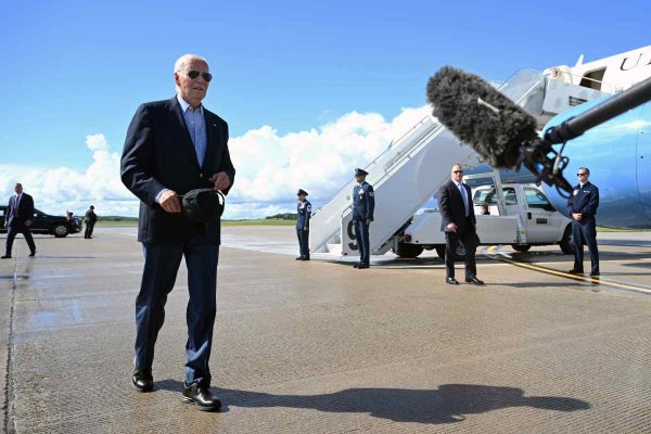 Joe Biden, canddiato demócrata de 81 años.