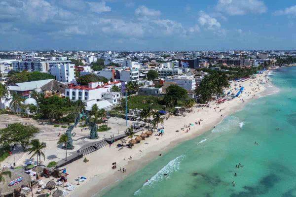 Playa en México