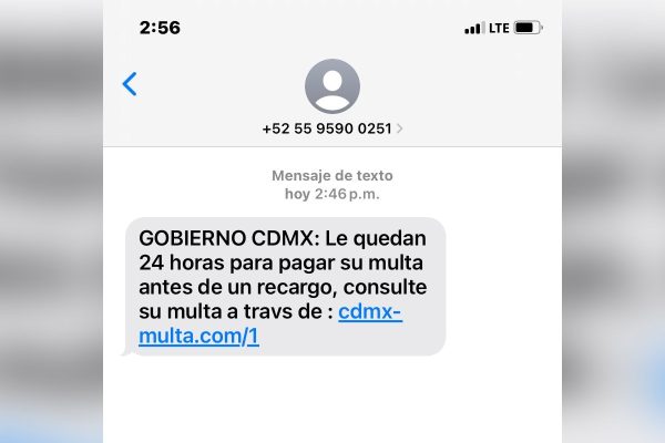 Secretaría de Finanzas alerta por mensaje falso