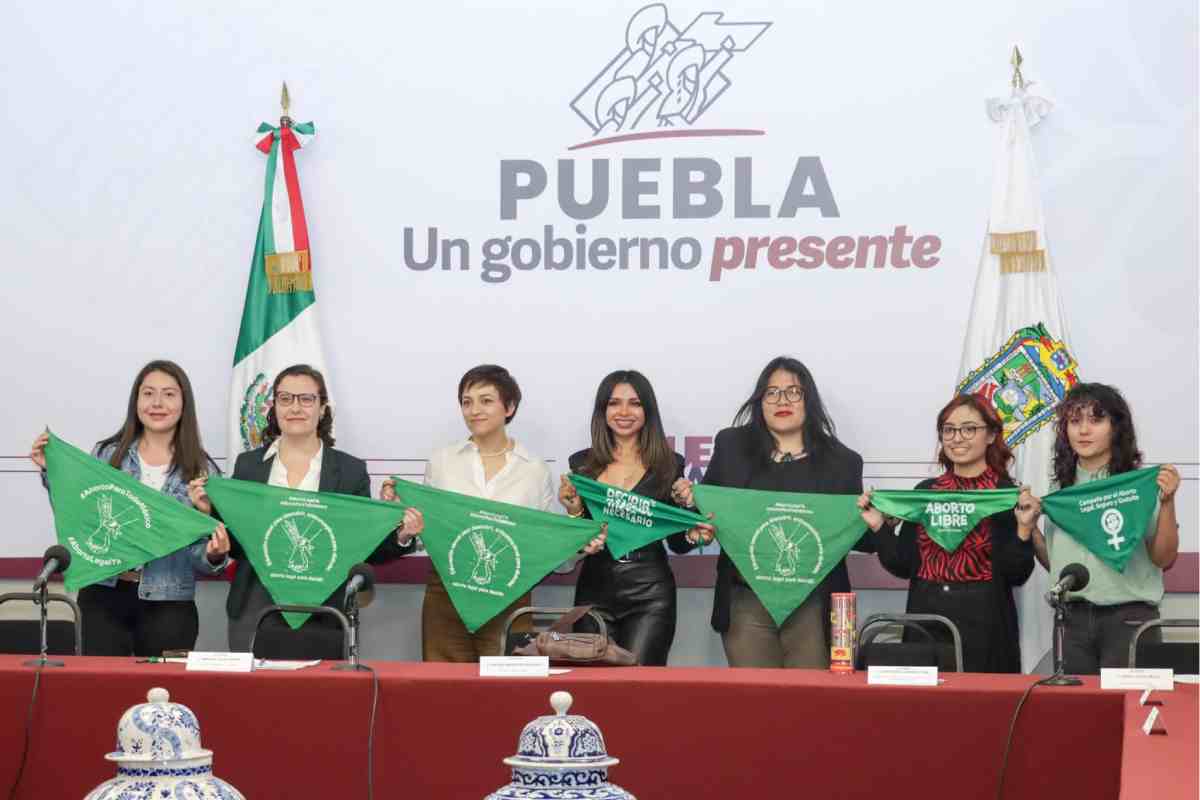 Martes 5 de diciembre de 2023, se habilitan clínicas para aborto en Puebla vía amparo, gracias al trabajo de colectivas feministas.