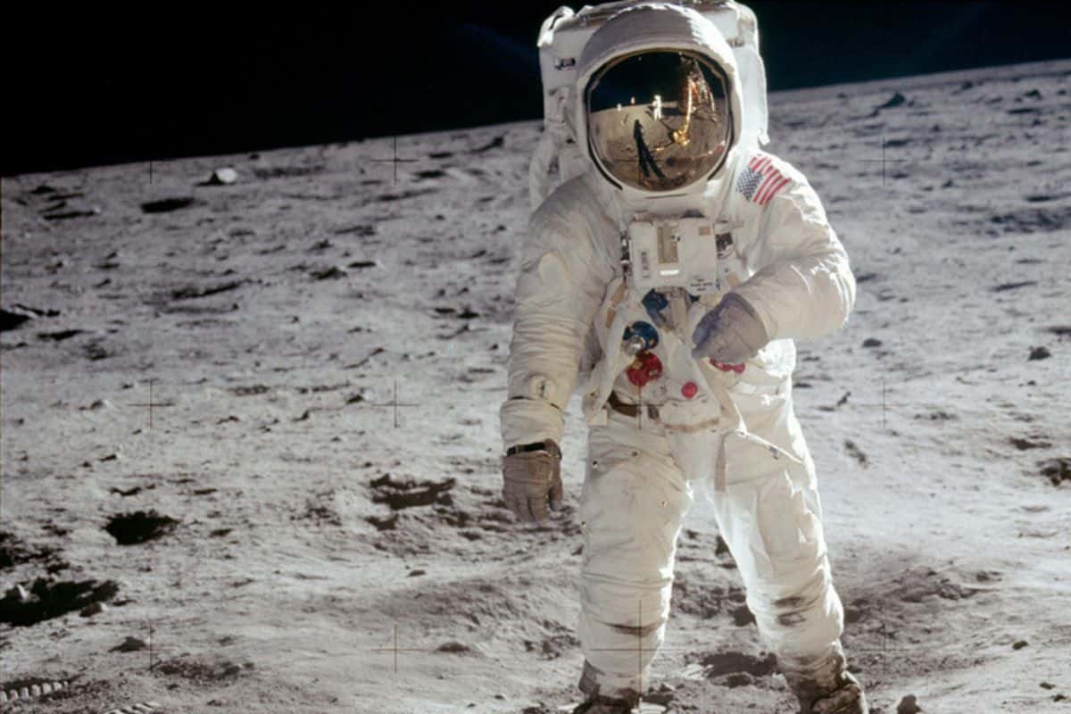 edwin aldrin apollo 11 foto luna