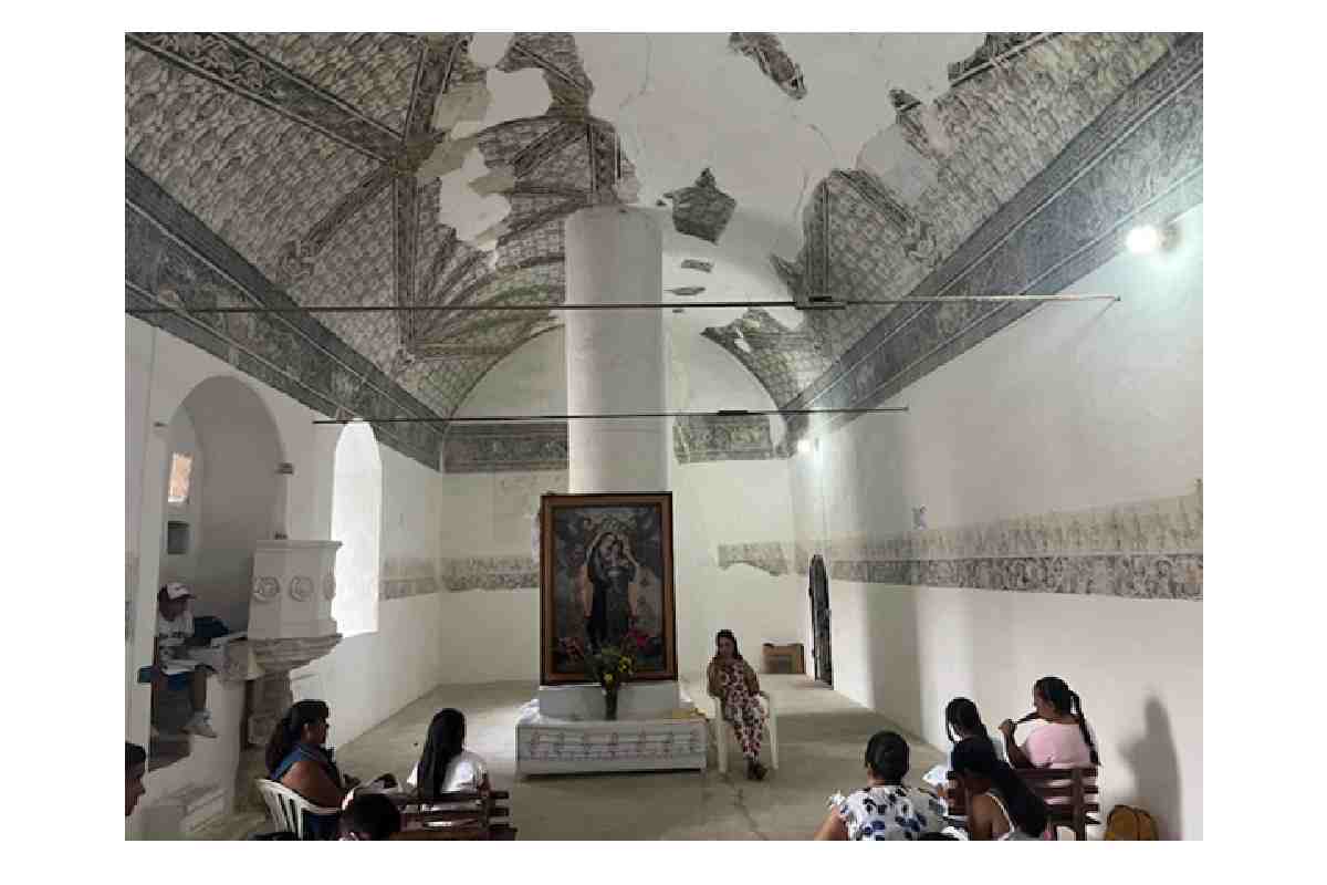 Convento de los Santos Reyes en Meztitlán, Hidalgo.