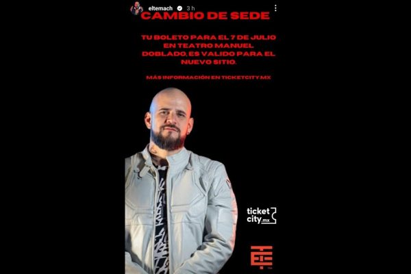 El Temach confirmó su presentación en León, Guanajuato