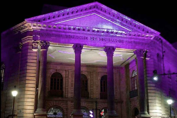 teatro manuel doblado en León, Guanajuato, donde se presentaría el Temach