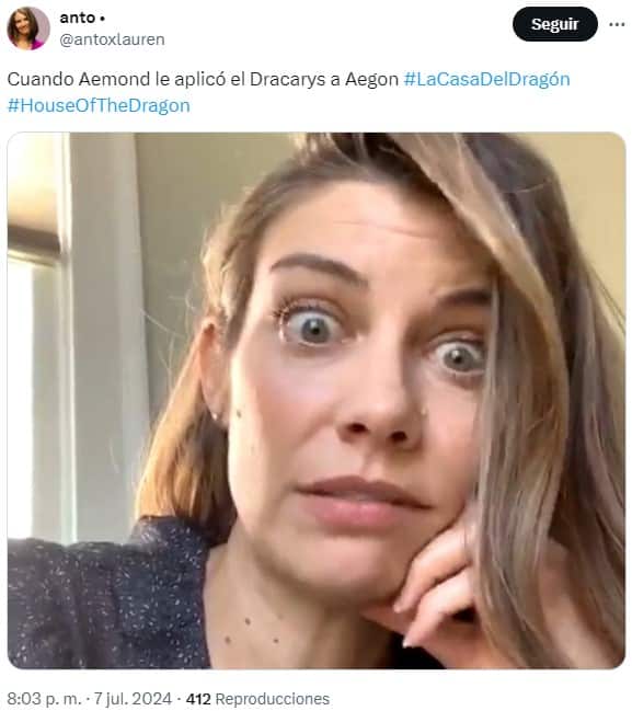 la casa del dragón 2x04 aemond aegon memes