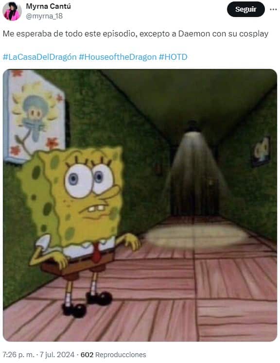 la casa del dragon 2x04 daemon memes