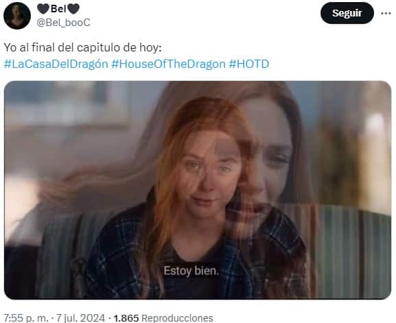 cuarto episodio la casa del dragon memes