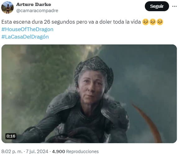 la casa del dragón 2x04 rhaenys