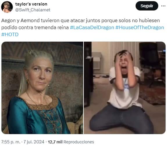 la casa del dragón 2x04 rhaenys muere