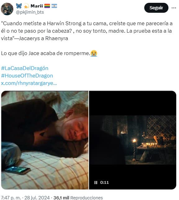 la casa del dragón 2x07 memes jace