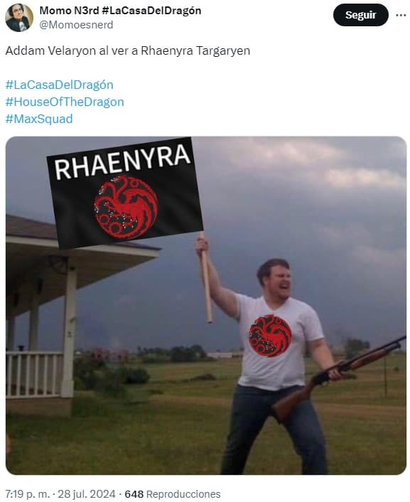 la casa del dragón 2x07 memes addam seasmoke