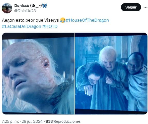 la casa del dragón 2x07 memes aegon