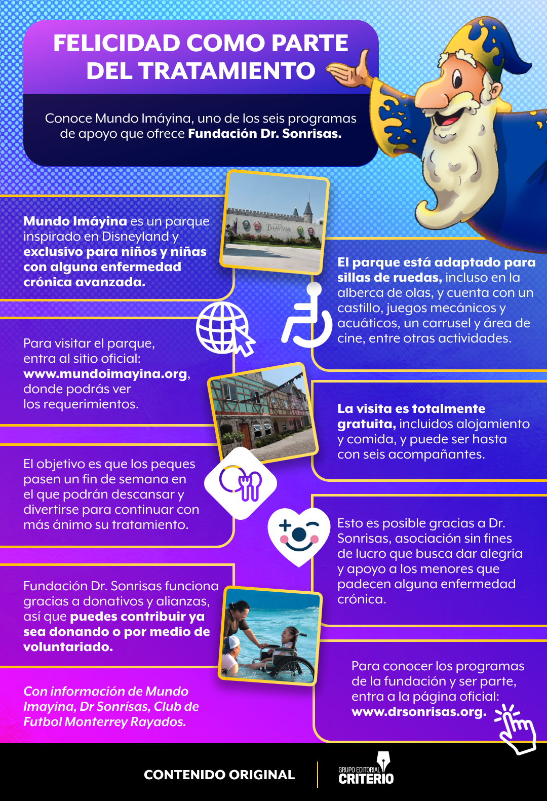 Infografía deseos niños enfermedades crónicas
