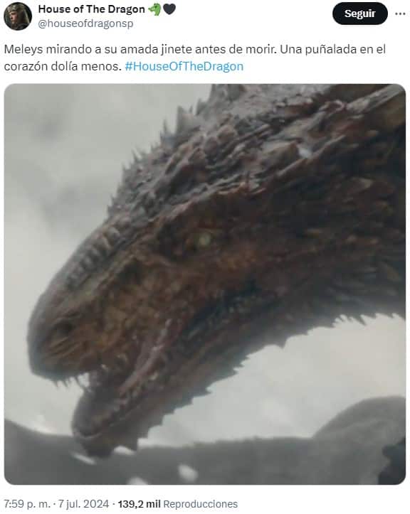 la casa del dragón 2x04 rhaenys meleys