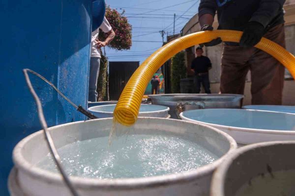 suministro de agua potable CDMX