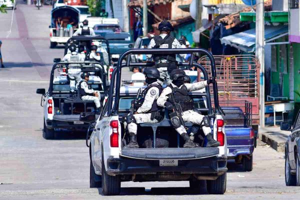 operativo de la guardia nacional tras asesinado de alcalde electo