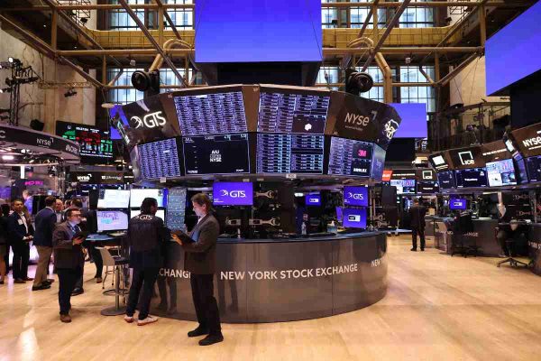 Bolsa de Nueva York en Wall Street