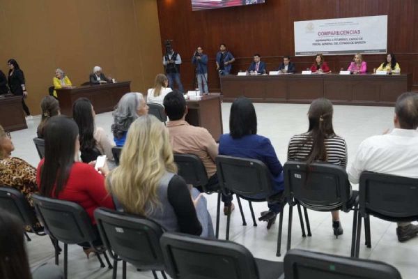 comparecencia de la nueva fiscal de sinaloa