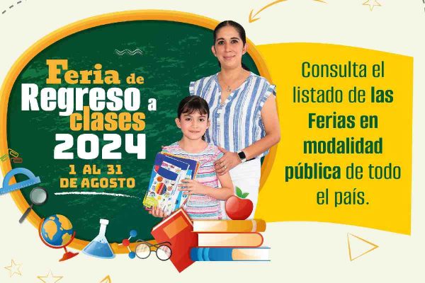 Ferias de regreso a clases 2024 de Profeco