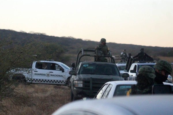 guardia nacional y ejército en labores de seguridad en celaya, guanajuato