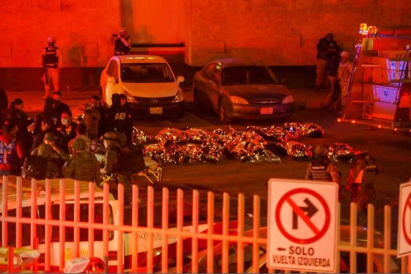 Incendio en estación migratoria de Ciudad Juárez donde murieron 40 personas
