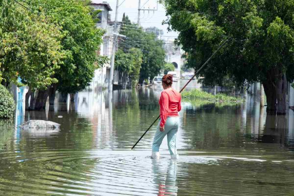 Inundaciones en Chalco, Edomex.