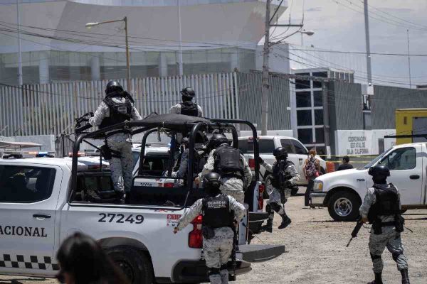 operativos de seguridad en tijuana, baja california, donde se han registrado diversas amenazas y agresiones a funcionarios