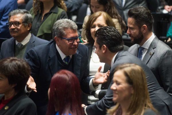 Monreal y Romero en el Congreso