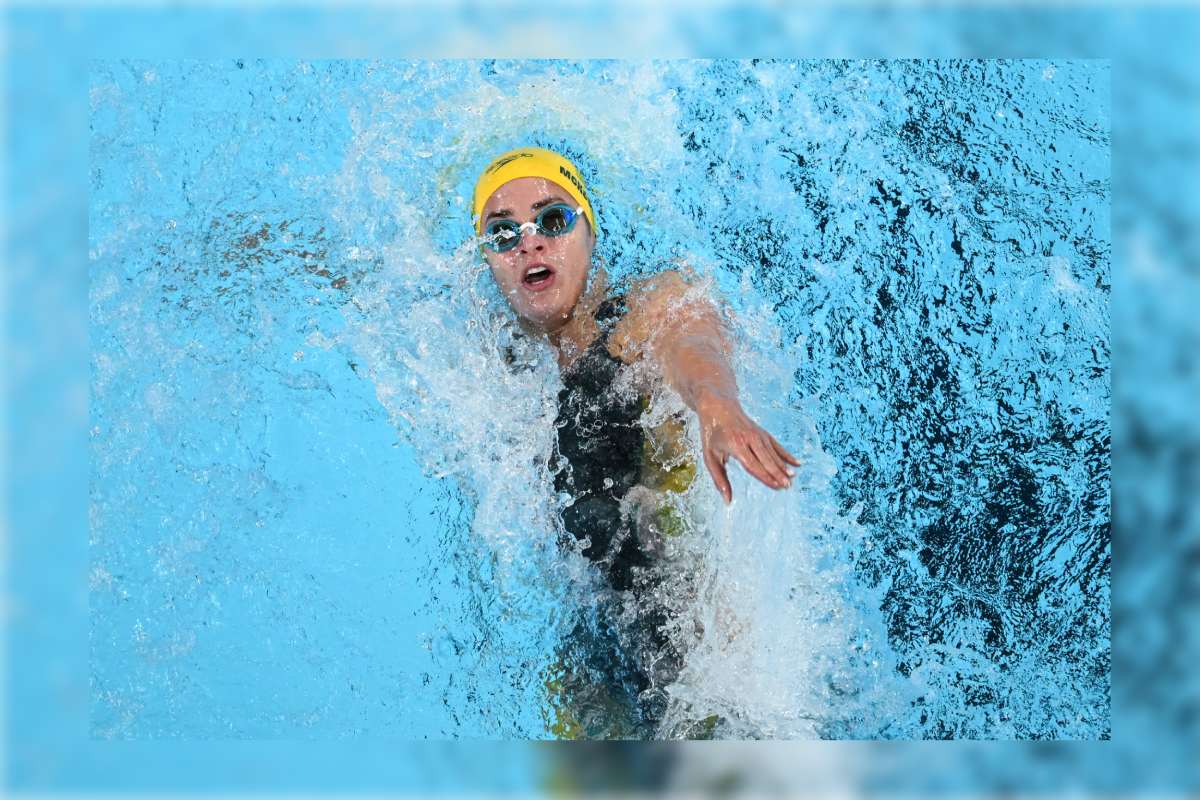 Kaylee McKeown, de Australia, en los juegos olímpicos París 2024.