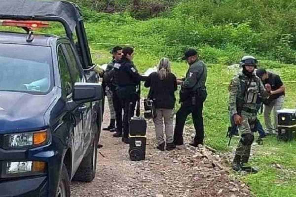 escena del asesinato de martín garcía corrales, presunto perador de "el mayo" zambada