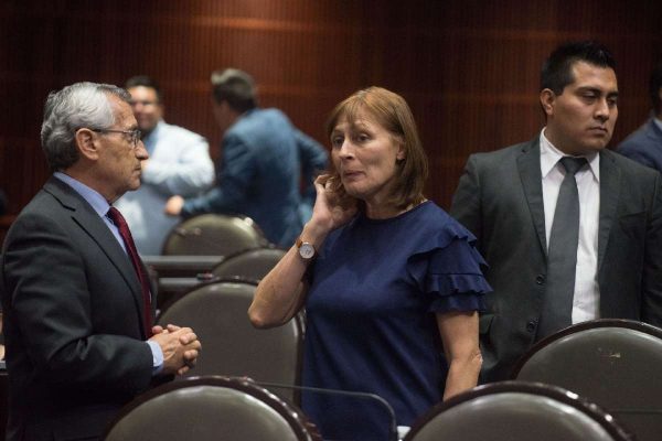 Tatiana Clouthier en la Cámara de Diputados