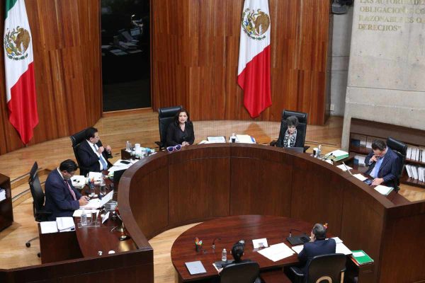 Sesión del Tribunal Electoral 28 de agosto