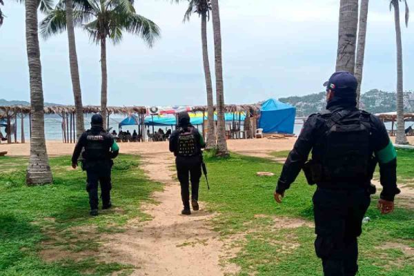 fuerzas de seguridad en acapulco ante ola de violencia que no cesa