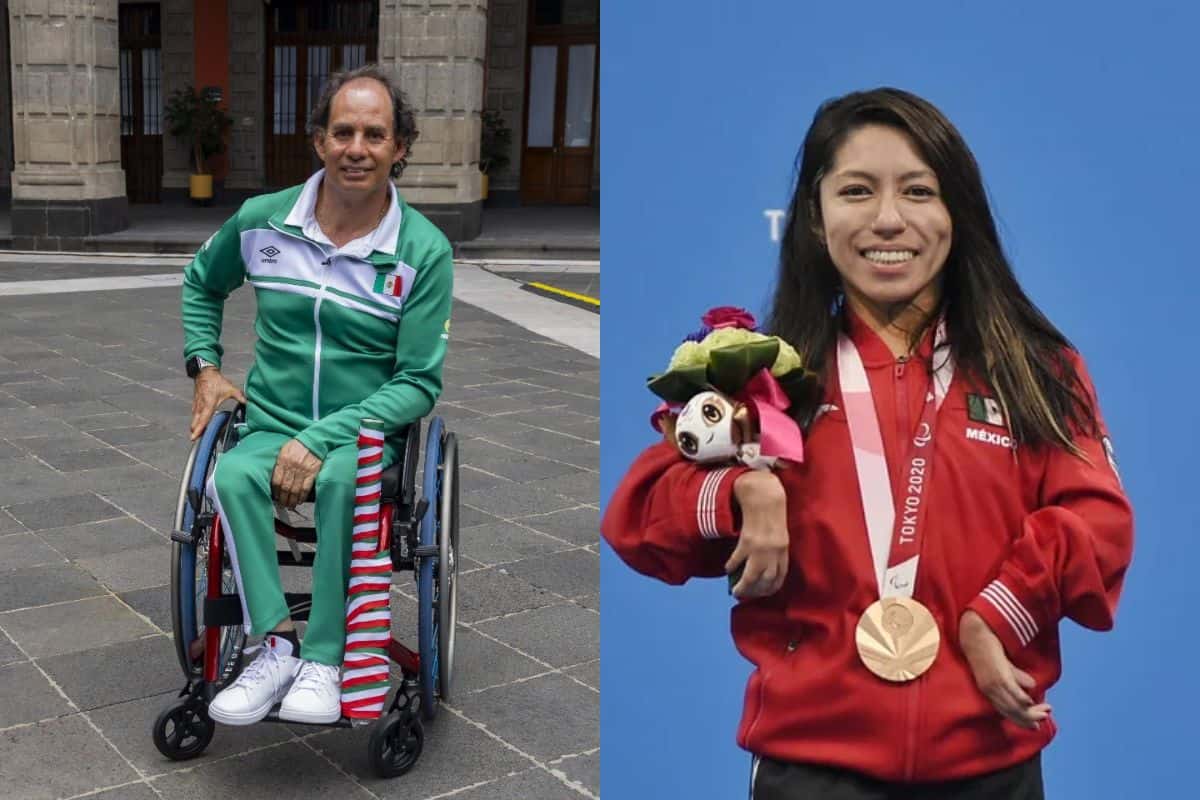 salvador hernandez fabiola ramirez abanderados juegos paralimpicos paris 2024