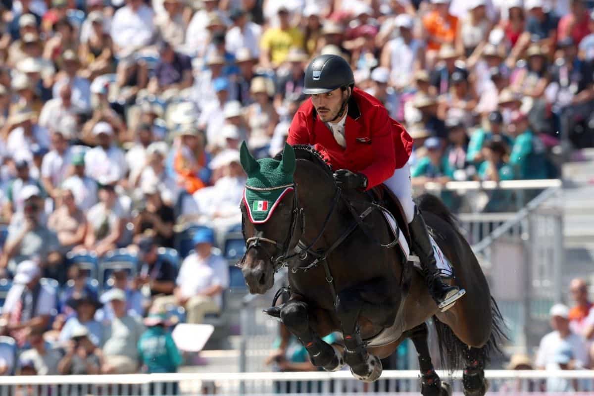Andres Azcarraga equitacion ecuestre mexico paris 2024