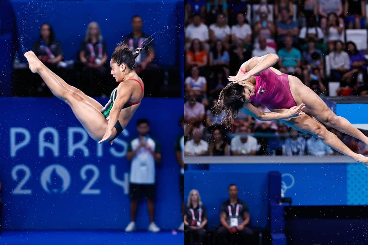 Alejandra Estudillo Aranza Vázquez trampolín 3 metros femenil paris 2024