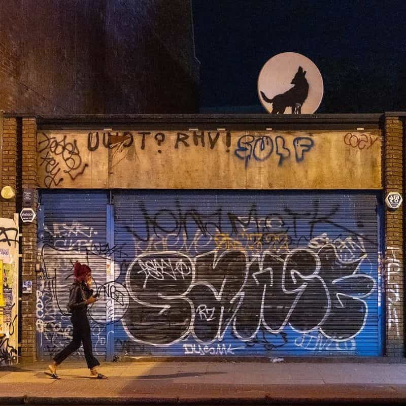 banksy londres lobo zoo animales