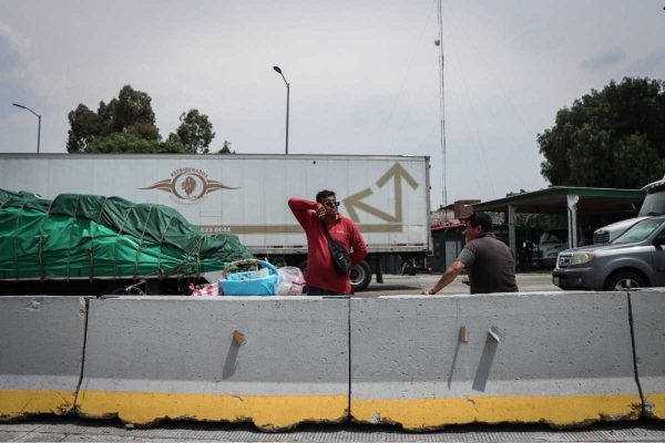 Cierre de la autopista México-Puebla