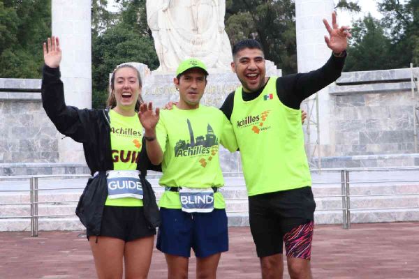 corredores guias atletas