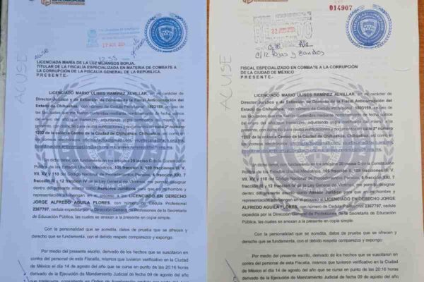 Denuncias por obstrucción de la justicia de la CDMX 