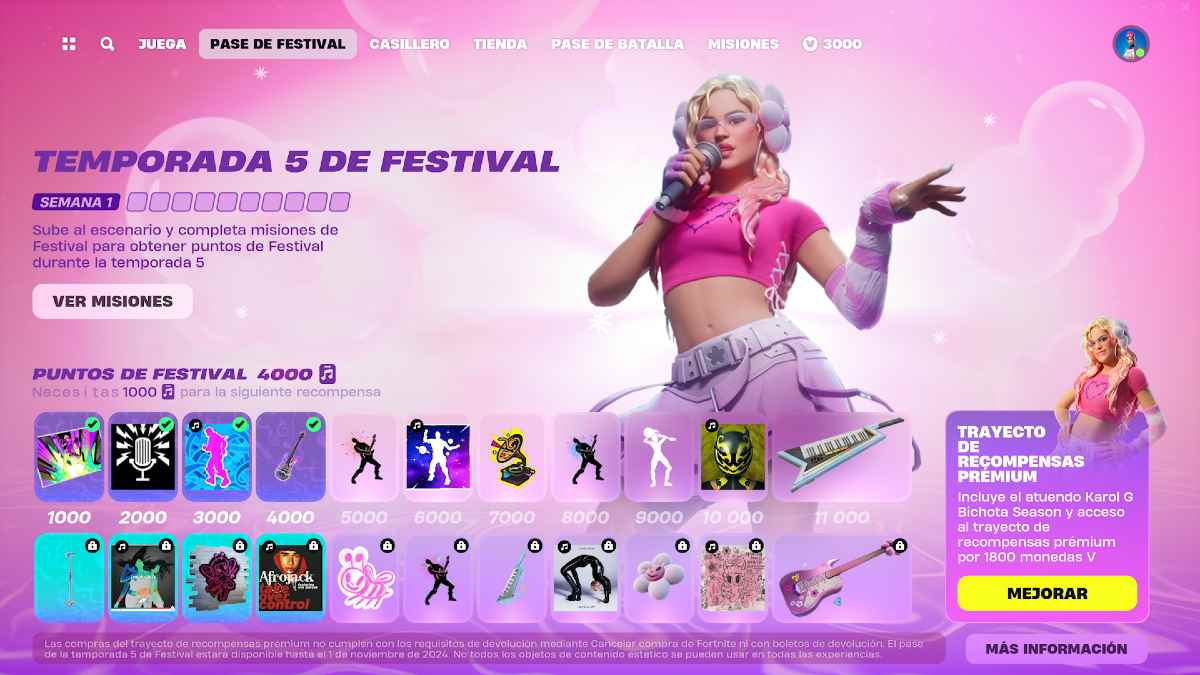 Karol G Fortnite