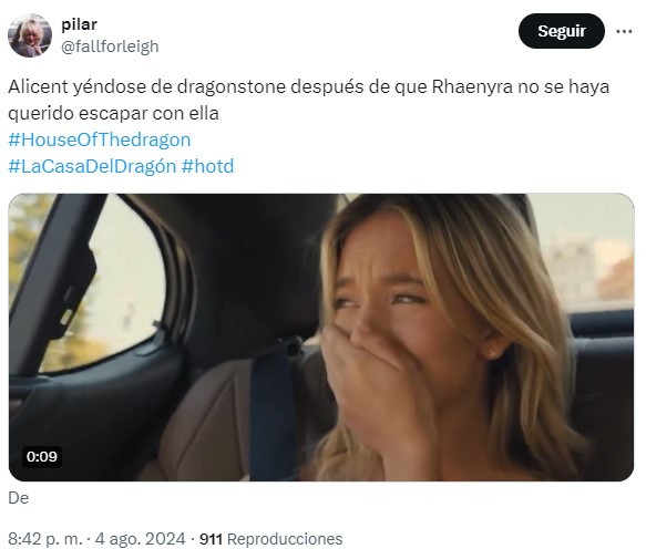 la casa del dragón 2x08 alicent rhaenyra