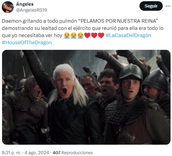 la casa del dragón 2x08 memes daemon