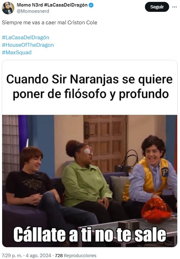 la casa del dragon 2x08 memes criston cole