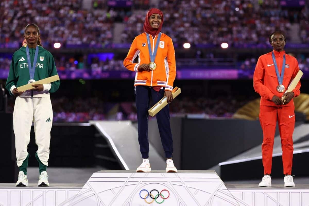 entrega medallas maraton femenil paris 2024