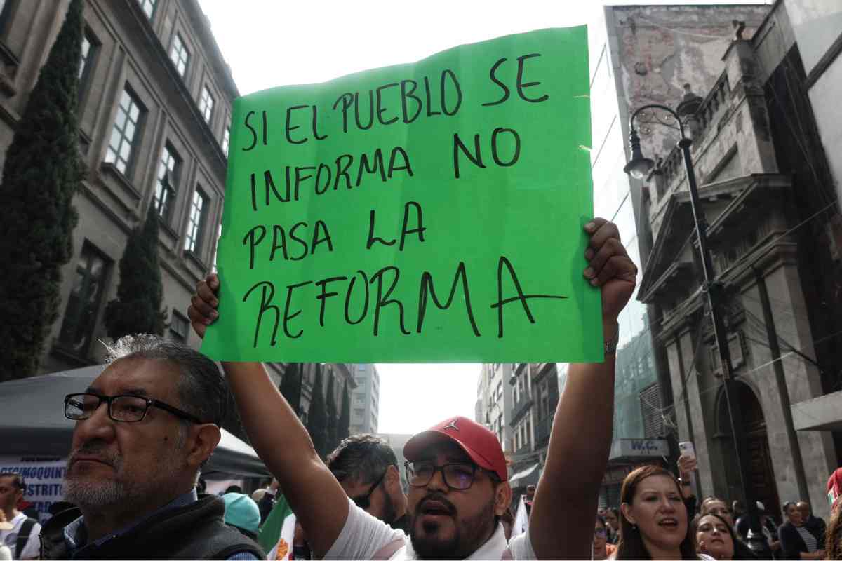 protesta Corte reforma judicial