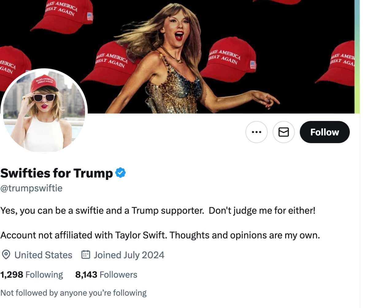 Taylor Swift Trump