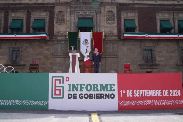 AMLO informe Zócalo