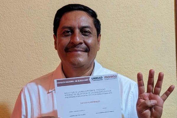 Aníbal Roblero Castillo, alcalde electo de Frontera Comalapa, Chiapas